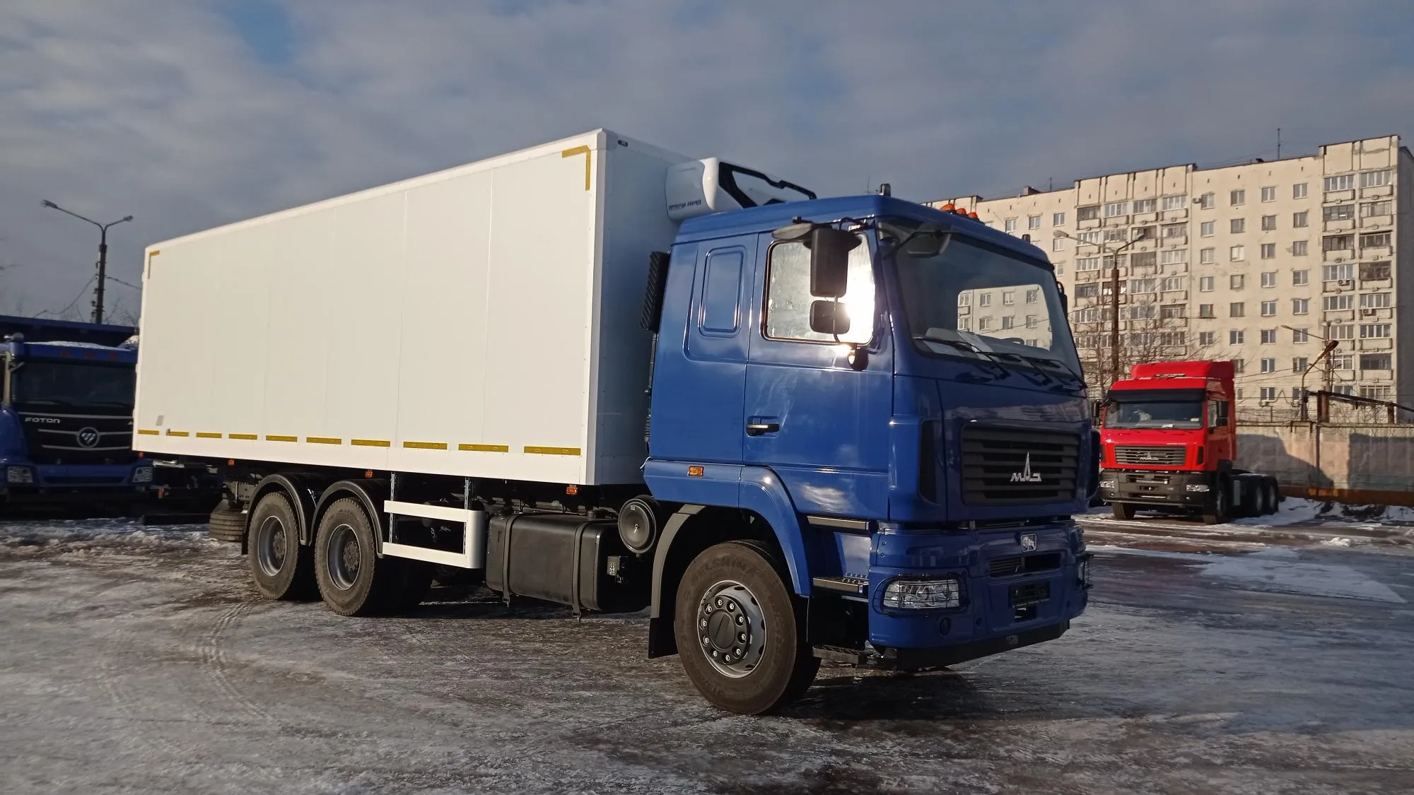 Фургон рефрижератор на базе шасси МАЗ-631228-8575-012